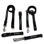 工作犬狗狗牵引绳马犬德牧金毛遛狗绳子中型大型犬加长尼龙狗链子