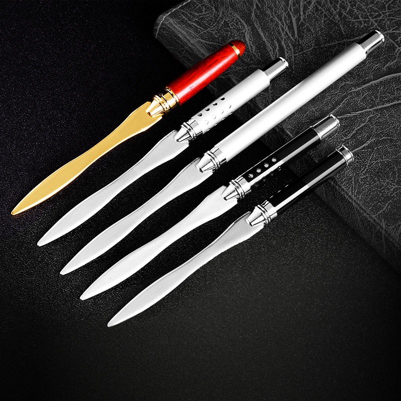 莱珍斯创意拆信刀切纸刀名相片裁剪刀裁纸类实用办公文具开信刀