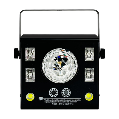 酒吧旋转光束灯家用七彩闪光灯家庭ktv氛围灯声控爆闪灯舞台灯光