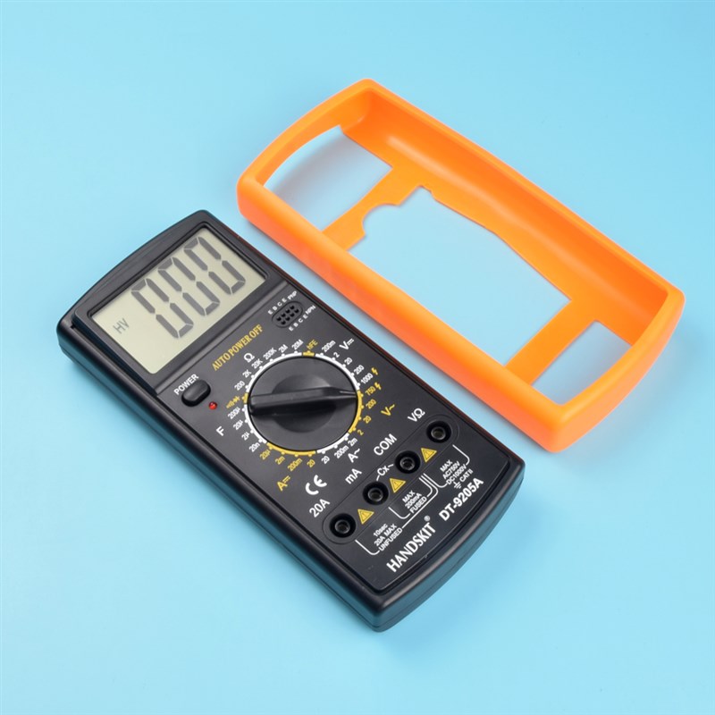 DT9205A数字数显万用表高精度量程电工维修袖珍万用表电容表