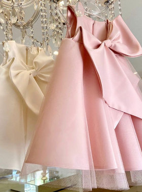 女童公主裙连衣裙儿童洋气冬裙子女宝宝周岁衣服生日礼服蓬蓬纱裙