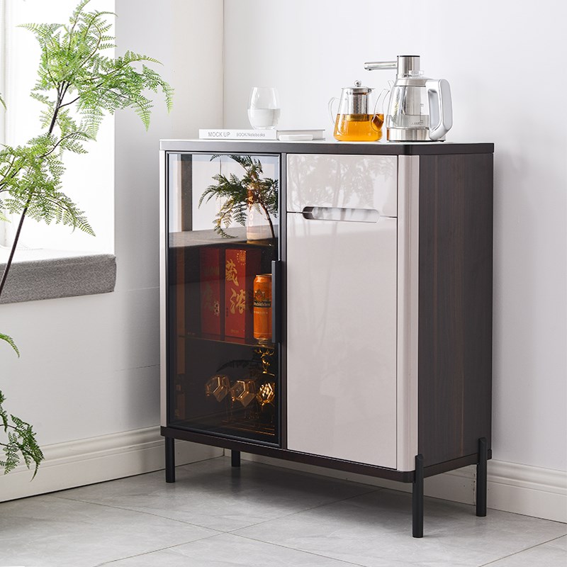 笛浪语音智能饮水机下置水桶立式家用全自动桶装轻奢实木茶吧机