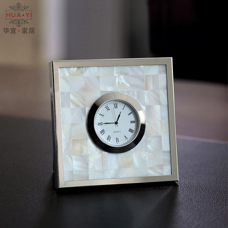 创意软装家居金属贝壳婚纱相框6寸7寸摆台卧室床头画框工艺品新品