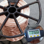 2021新款 2.8mm导电接地线粗铜线 国标6平方铜紫铜电线单芯铜软线