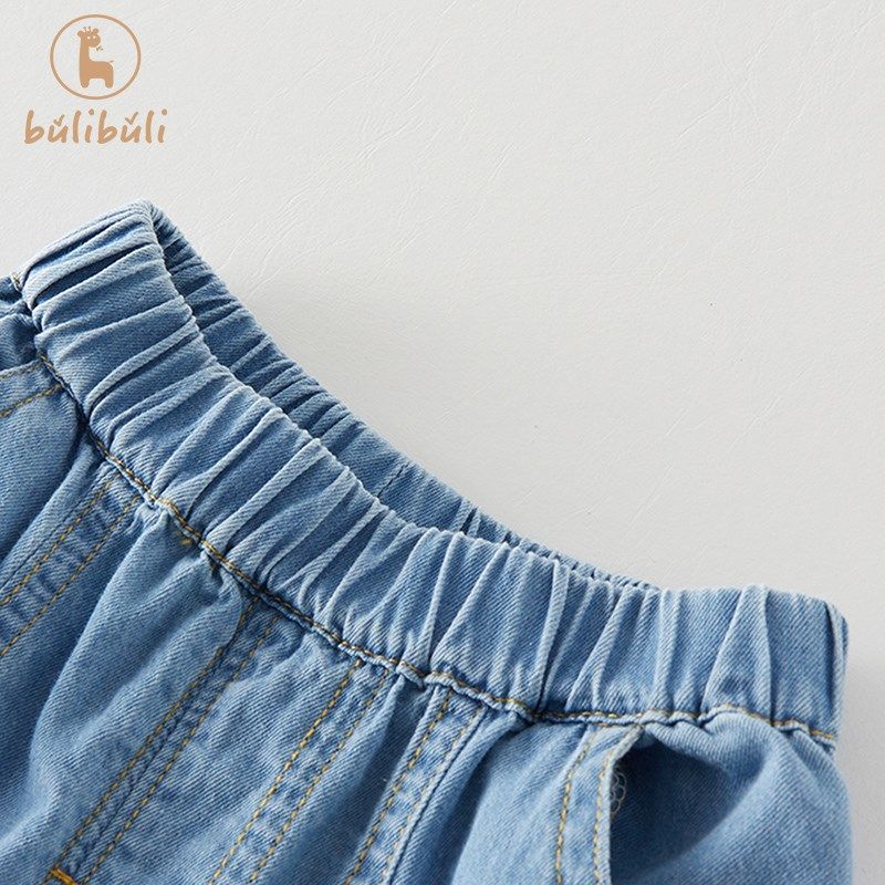 男童短袖套装夏季装新款宝宝T恤牛仔短裤洋气婴儿衣服分体两件套