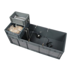 过滤盒龟箱乌龟缸鱼缸养殖箱水族箱过滤箱水箱金鱼缸开放式塑料箱