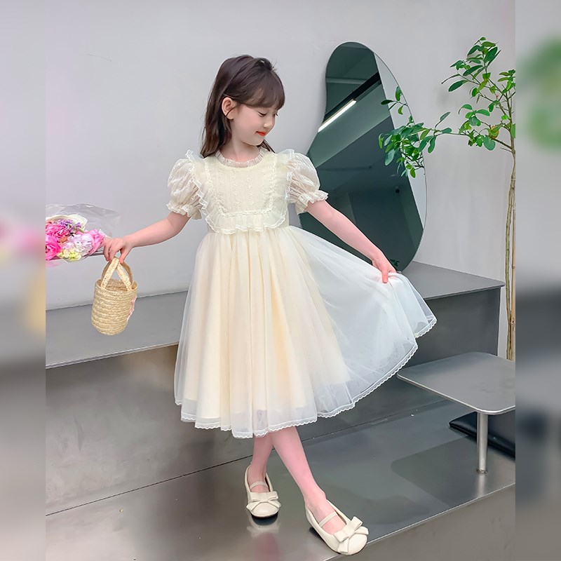 女童连衣裙夏装2024新款童装女洋气儿童夏季裙子小女孩公主裙夏款