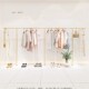 网红衣架 店挂衣架简约壁挂式 服装 店展示架上墙侧挂衣服陈列架女装