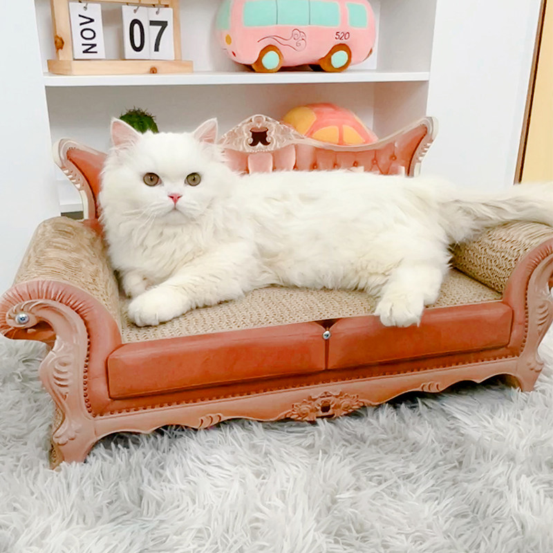猫抓板沙发猫窝一体耐磨耐抓猫爪板猫抓窝瓦楞纸猫咪蹭痒器贵妃椅,宠物/宠物食品及用品,猫抓板,淘宝优惠券,粉丝福利购,淘宝优惠卷