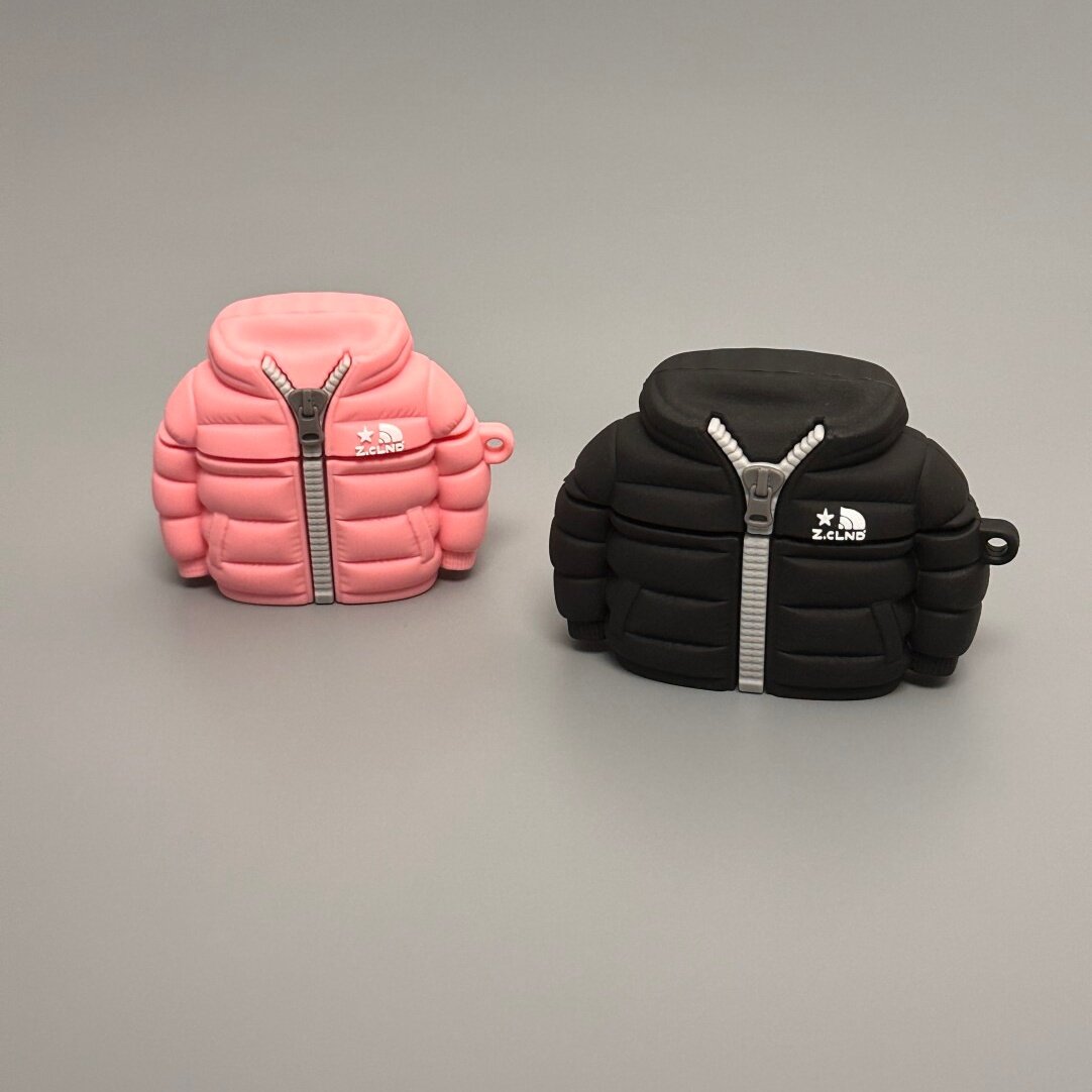 可爱羽绒服适用airpodspro2韩系保护套airpods3保护ins风aipods4苹果不撞壳蓝牙耳机套airpod光面ipod软壳Pro,3C数码配件,耳机保护套,淘宝优惠券,粉丝福利购,淘宝优惠卷