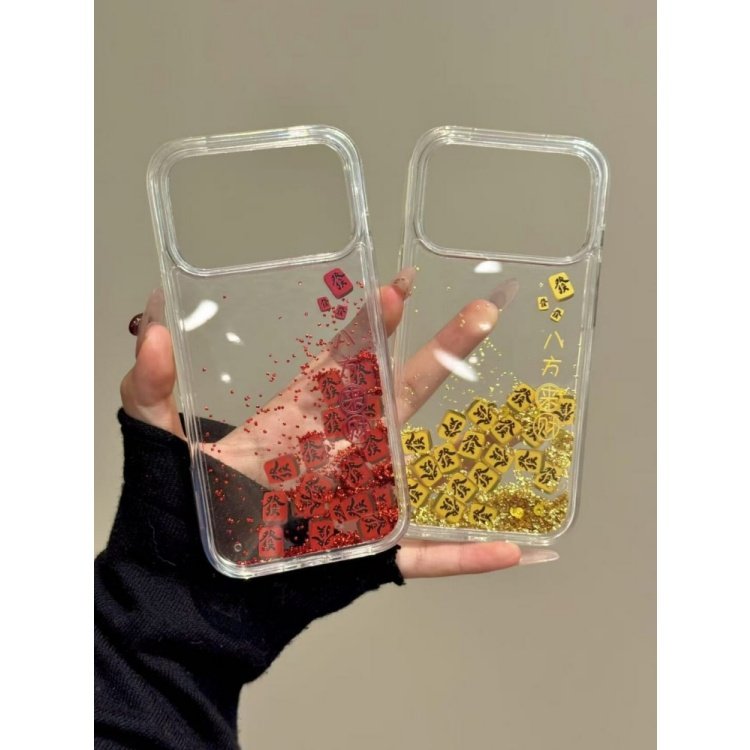 国潮流沙滑片麻将發字适用iPhone1716promax手机壳新款苹果15pro创14pro个性潮壳网红13小众15p防摔保护套女,3C数码配件,手机保护套/壳,淘宝优惠券,粉丝福利购,淘宝优惠卷