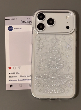 双层白色多巴胺适用iPhone17.16promax苹果14手机壳15ProMax新款韩系女全包13网红2025爆款防摔个性保护套ins