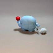 苹果大象适用airpodspro2保护套可爱新4代airpods3耳机套二代苹果耳机潮个性 保护套无线不撞壳蓝牙耳机壳潮流