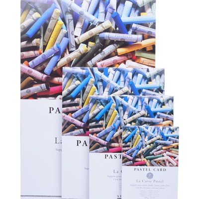 法国申内利尔SENNELIER色粉本粉彩本色粉画纸PASTEL CARD细颗粒沙