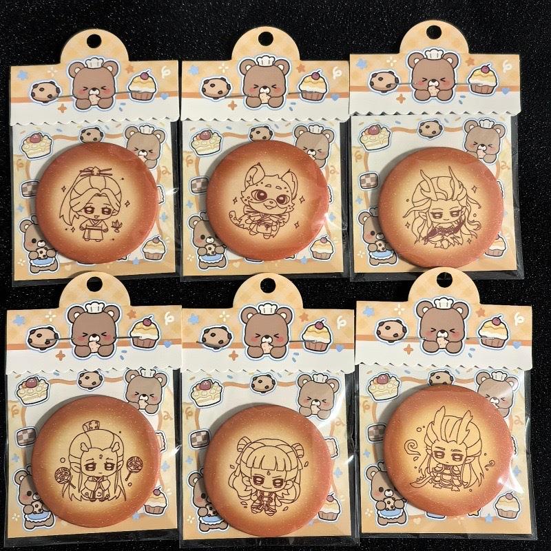 （画章师授权）原创同人哪吒之魔童闹海徽申公豹敖丙动漫胸针吧唧