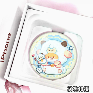画师授权喜羊羊与灰太狼原创吧唧懒羊羊金葱徽章胸针周边女孩礼物