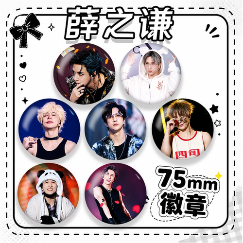薛之谦周边吧唧明星徽章粉