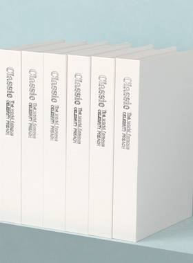 极简轻奢风样板间书柜装饰仿真书