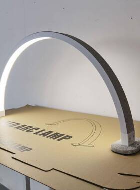 美甲桌面灯led触摸带钻石美甲美容美睫月亮灯可调节美甲桌灯