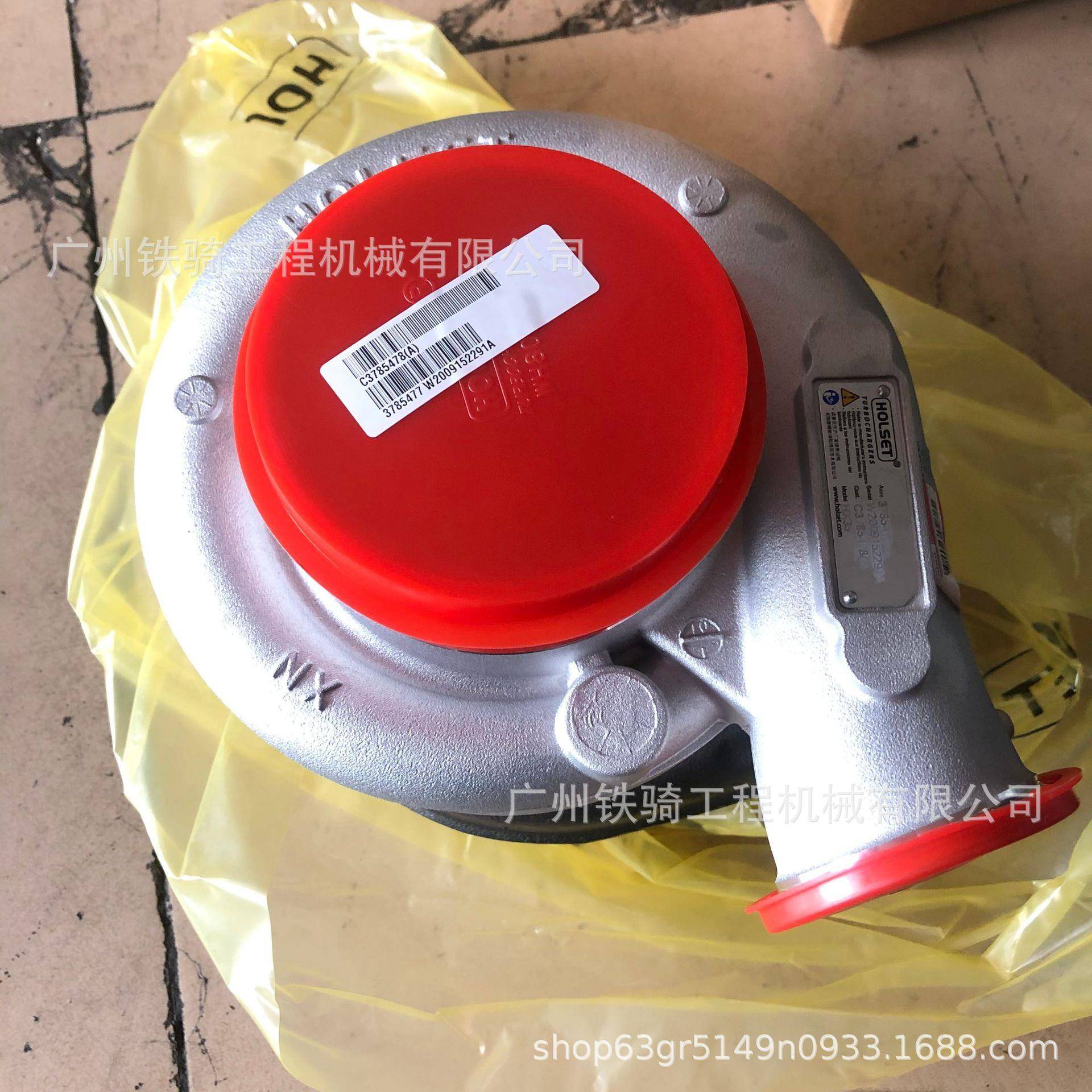 小松PC200210240270-7康明斯6D102增压器原装霍尔塞特挖机配件