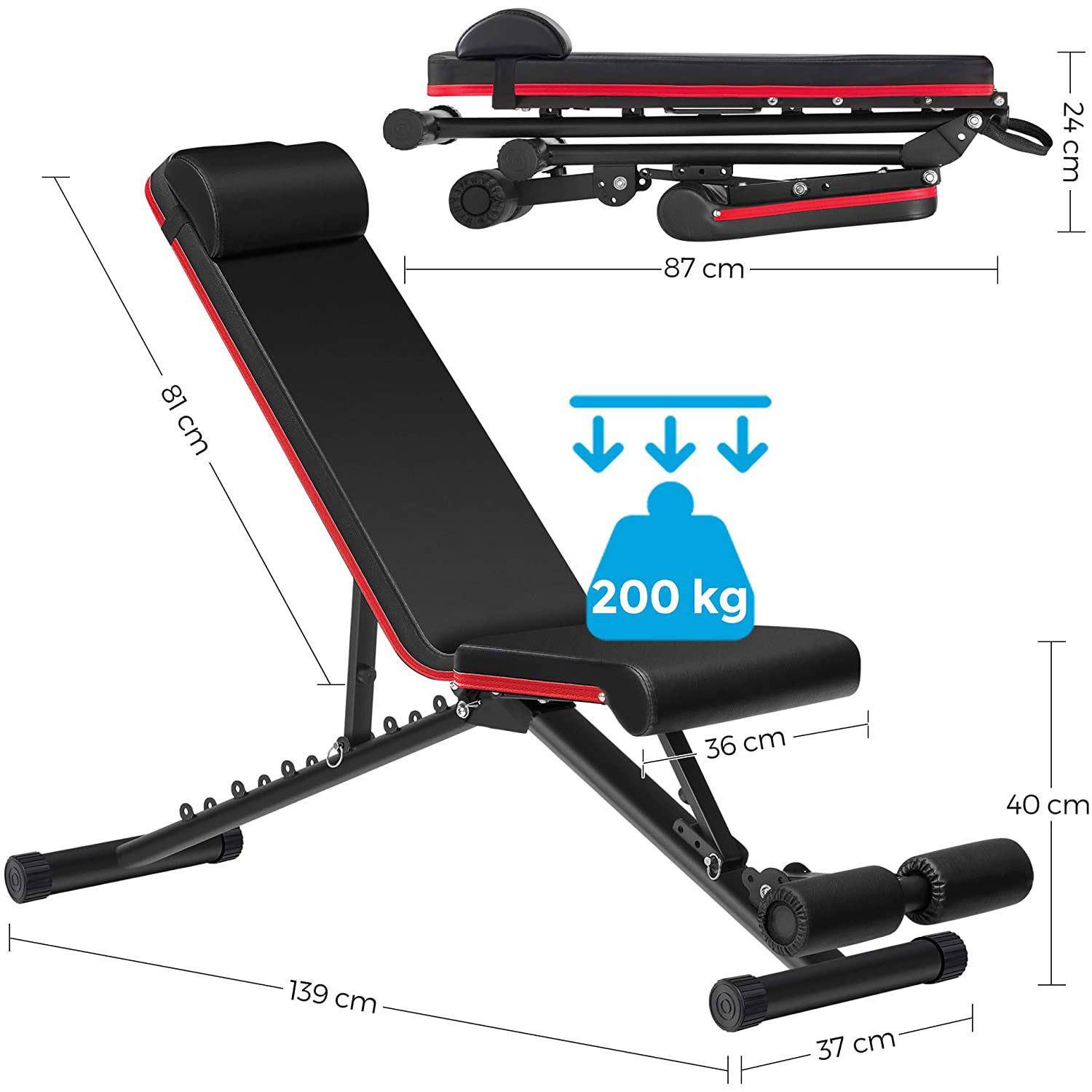 哑铃凳牧师凳多功能杠铃健身椅子卧推器材家用男士仰卧起坐辅助器