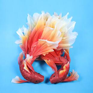 新年装饰巨型锦鲤空间悬挂饰品店面装饰摆件节庆活动布置仿真鲤鱼