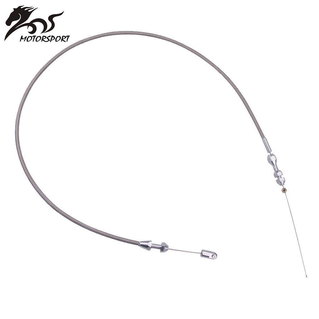 LS2436英寸油门拉线编织油门电缆套件适用97-07年雪佛兰发动机,基础建材,脚轮/万向轮,淘宝优惠券,粉丝福利购,淘宝优惠卷