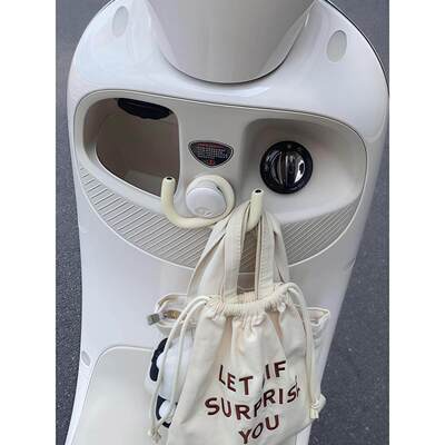 电动车前置挂钩可弯曲挂钩通用电瓶车U型挂钩挂包置物储物神器ins