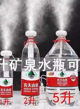 加湿器小型简易家用静音卧室空气车载桶装水1升矿泉水瓶加湿棒