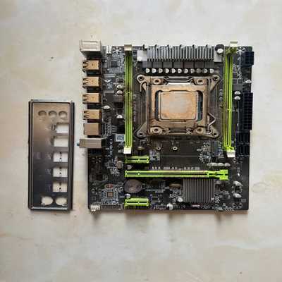 议价原装拆机e5 2670V2  x79主板华南，成色如图，功能