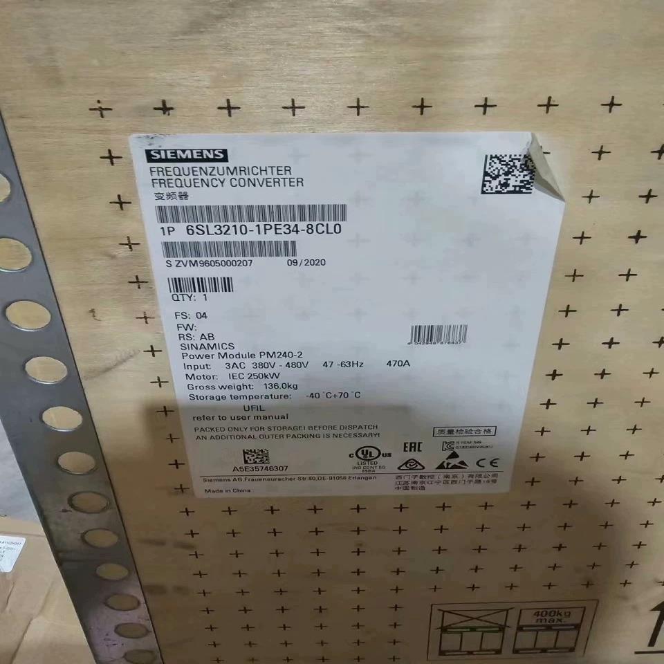 西门子变频器6S3210-1PE34-8CL0 全新原装正品（瓠子电子）