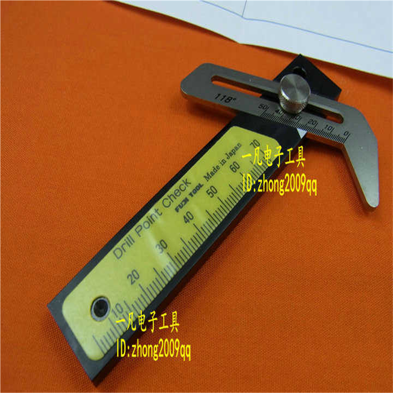 钻头角度规 钻咀加工量规 钻咀量角规DTM-118AM FUJITOOL