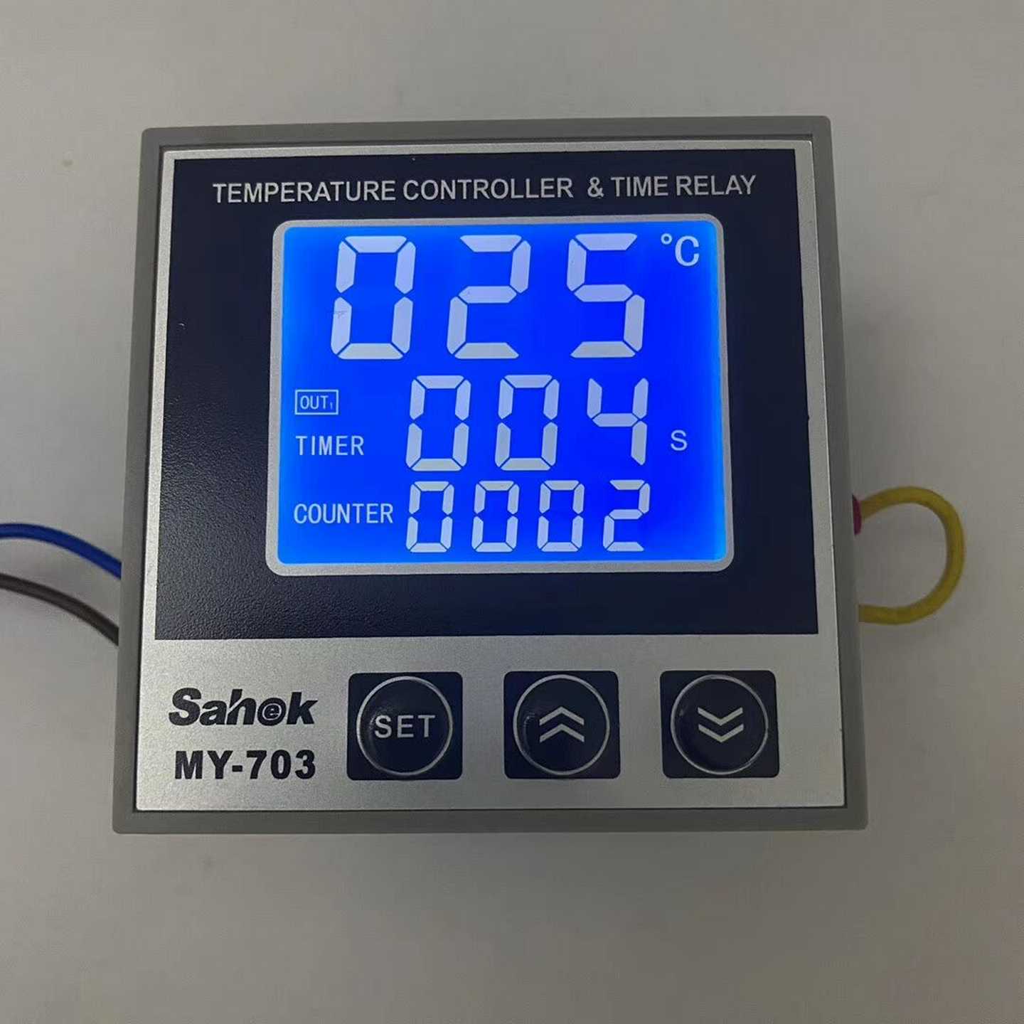 Sahok山禾 MY-703 液晶时间温控计数三合一综合控制器 YJ-72