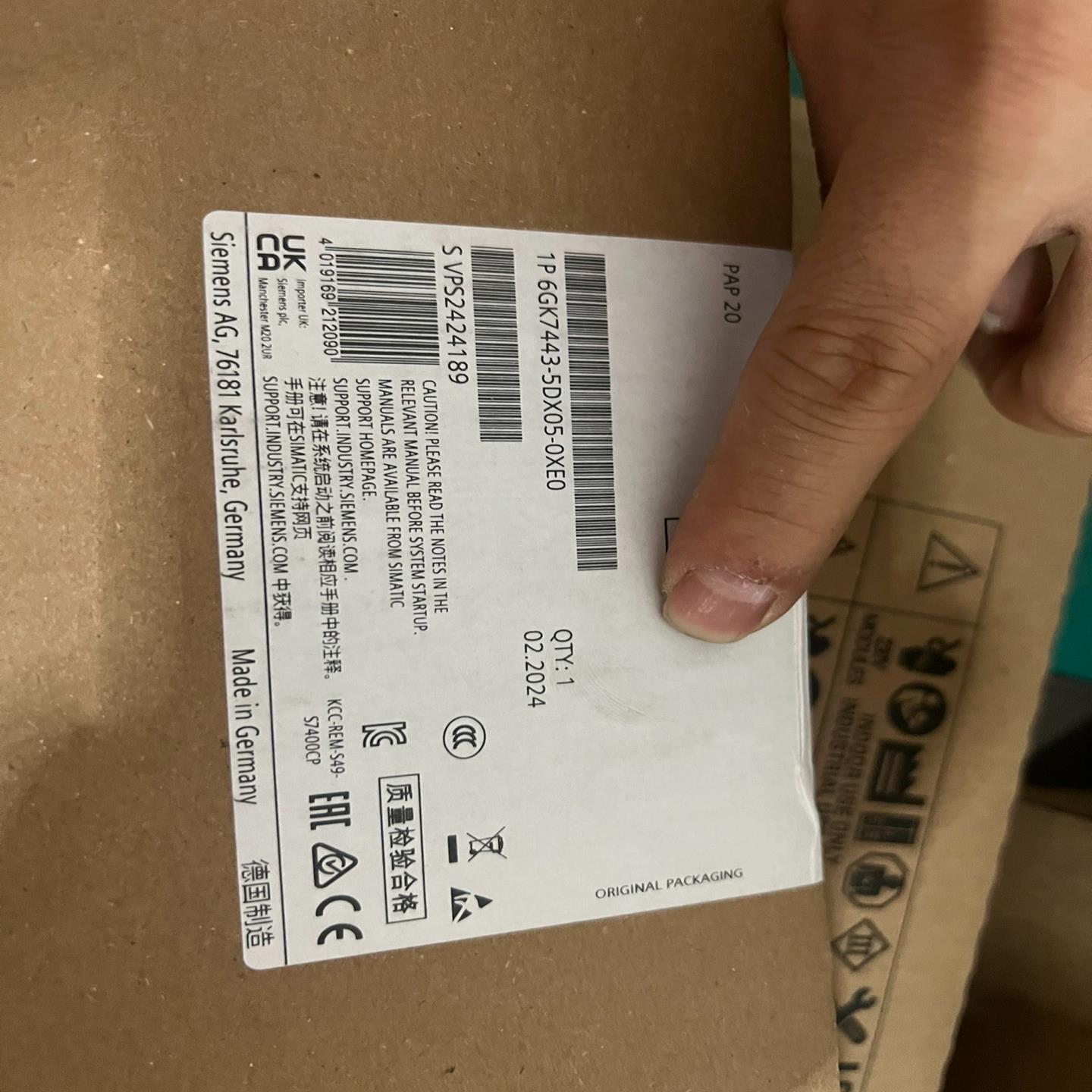 6GK7443-5DX05-0XE01台2024询价