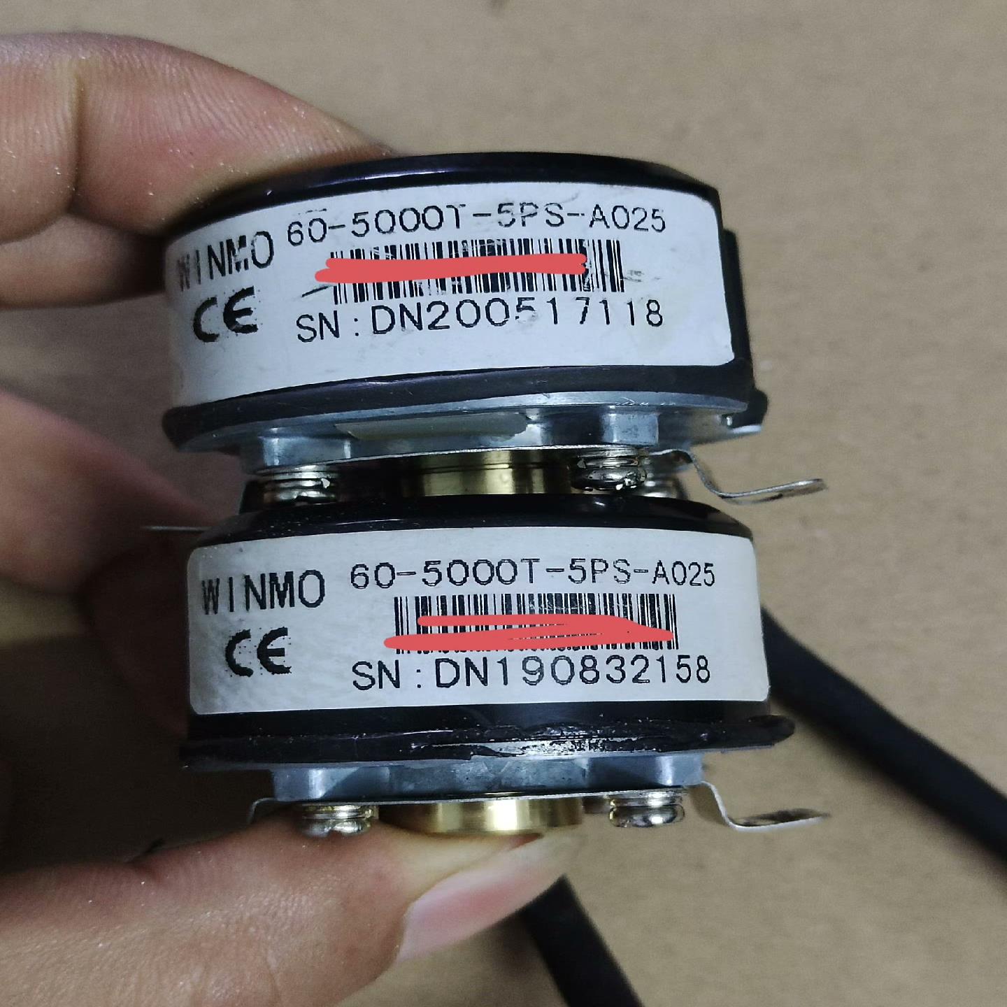 威玛编码器60-5000T-5PS-A025  成色如图所示~询价
