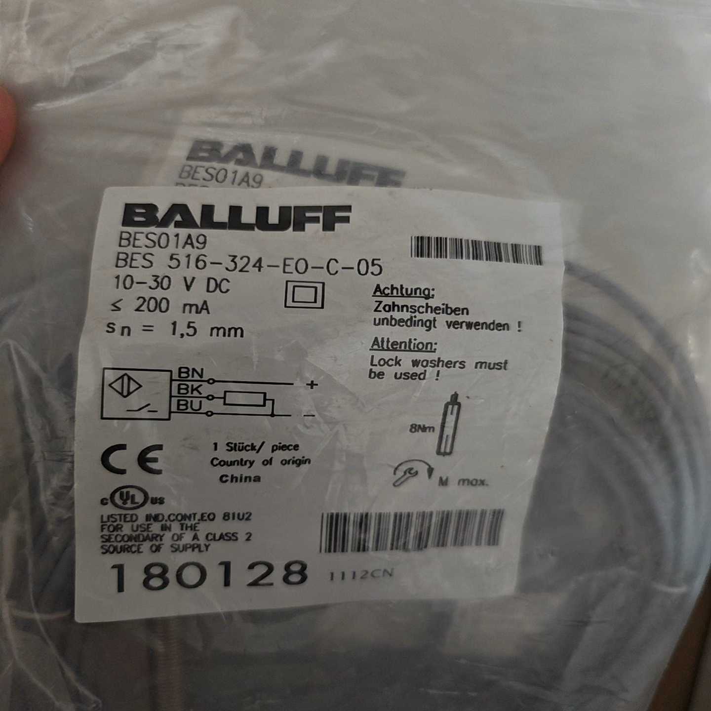 BALLUFFBES01A9巴鲁夫电感式接近开关BE~询价