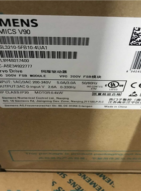 议~6SL3121-1TE32-0AA3/OAA3 S12