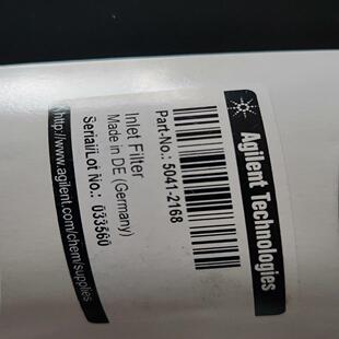 Agilent安捷伦Inlet Filter型号5041-【南风商行】