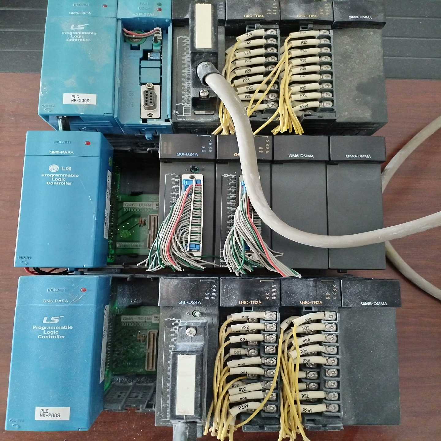 LS的PLC模块，K3P-07AS（1），GM6-PAFA（~询价