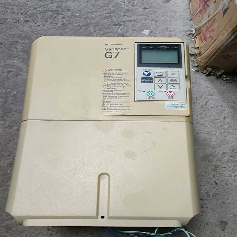安川G7C1MR一G7A4011电压380V一11Kw、拆机(崽载电子)