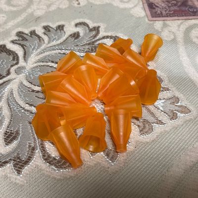 吹箭筒气流纺织尾吹箭尾安全玩具软胶塑料材质无吹箭尾翼吹尾套吹