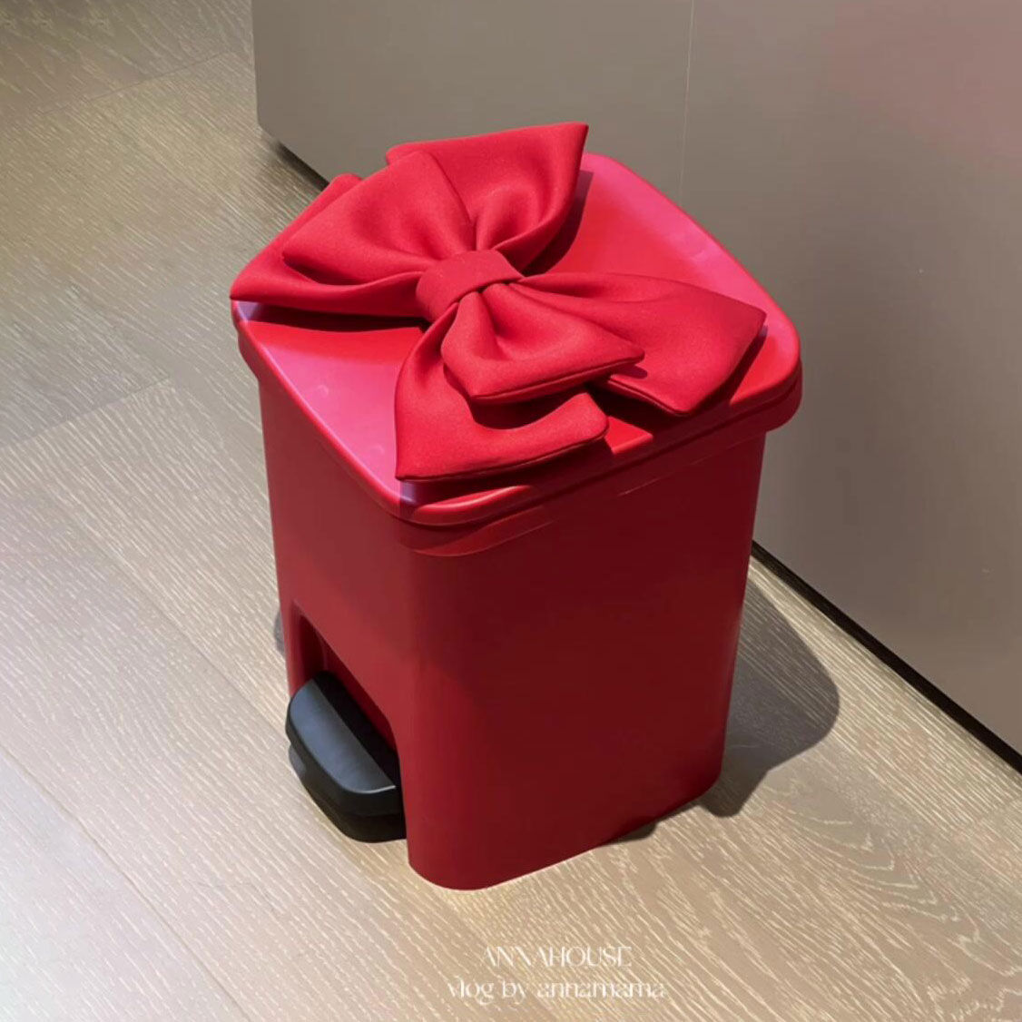红色结婚用垃圾桶女方陪嫁婚礼家用客厅婚庆乔迁之喜字子孙桶