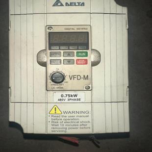 台达变频器0.75KW 询价 VFD007M43B 成色如