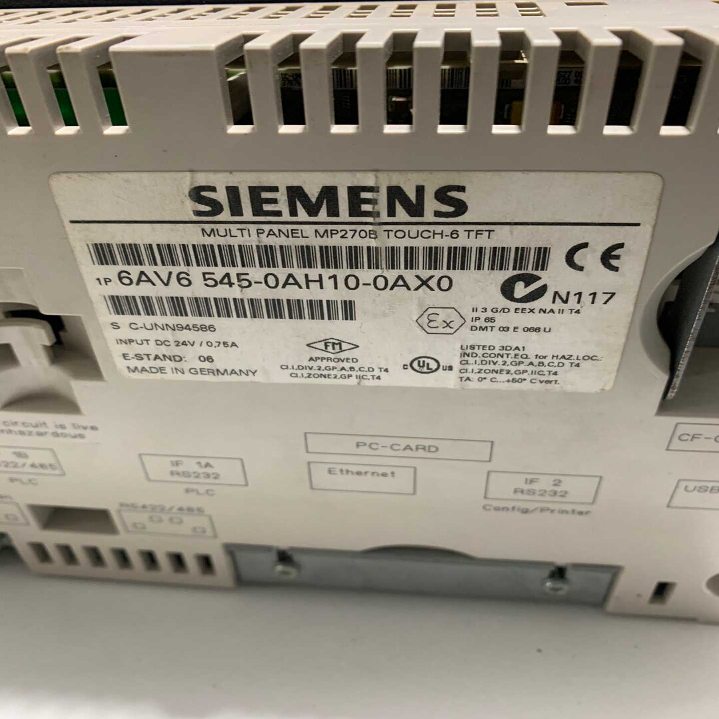 MP270B6AV6545-0AH10-0AX0询价