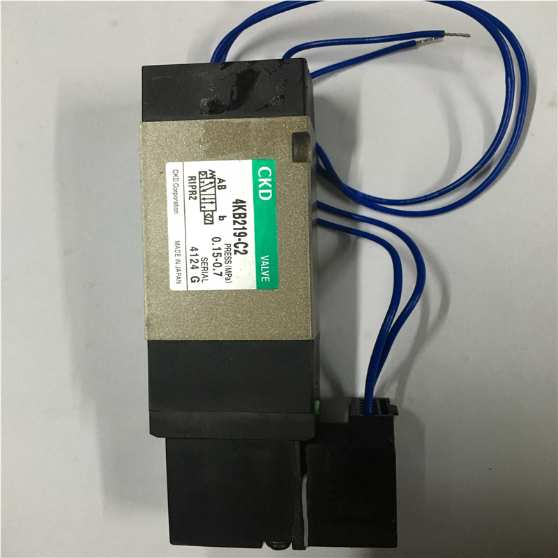 议价-现货CKD电磁阀4KB219-00-C2全新原装真品AC110/AC220/DC24秒