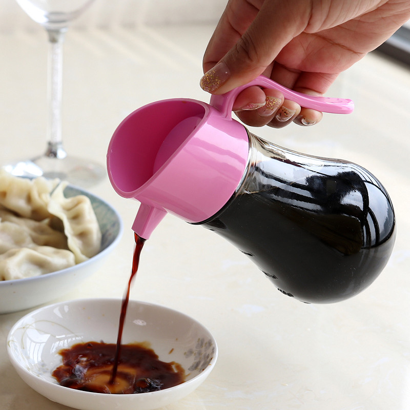 玻璃油壶厨房防漏小醋壶饭店酱油瓶小号醋瓶油罐油瓶调料瓶料