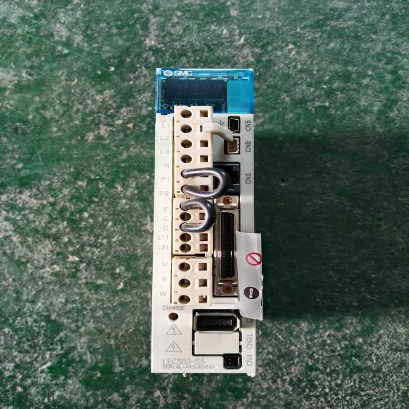议价SMC伺服驱动器LECSB2-S5，二手拆机实物实拍，功能包