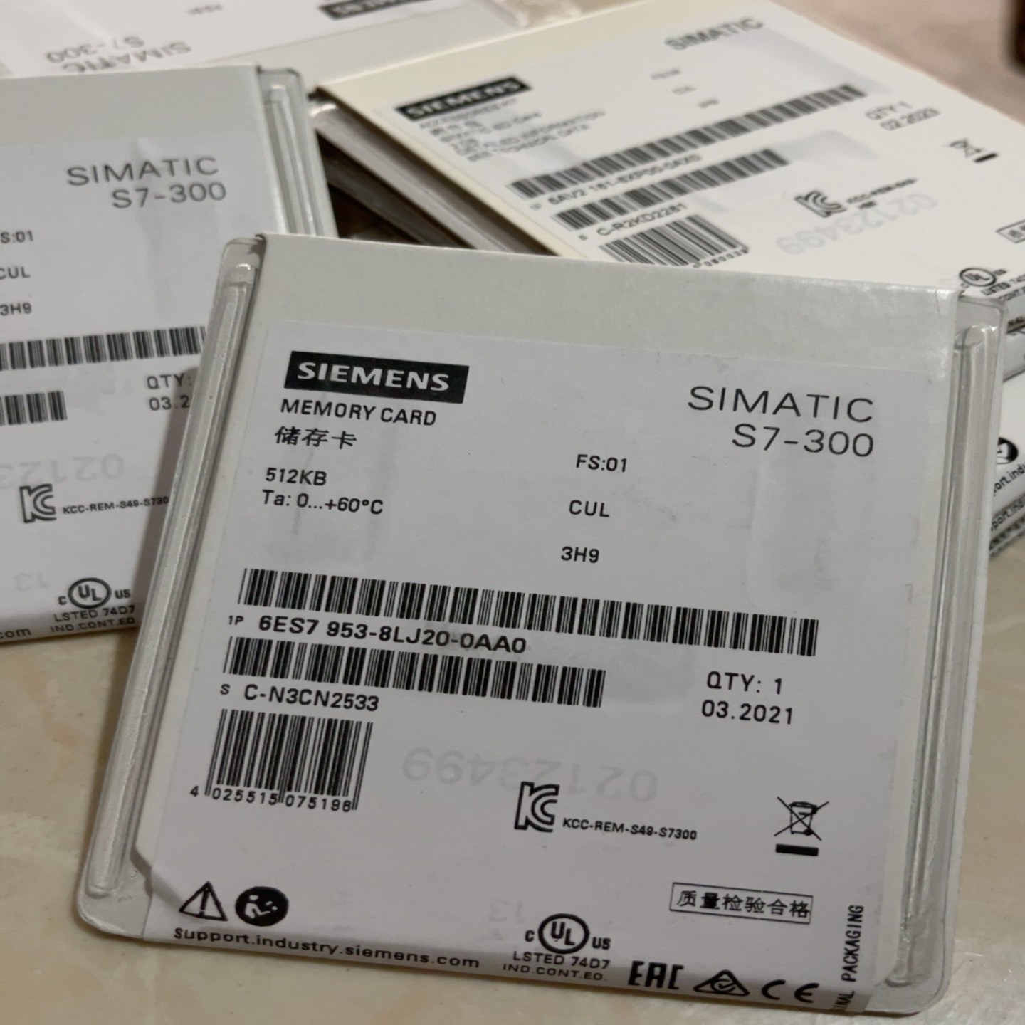 6ES7953-8LJ20-0AA0储存卡,512KB~询价