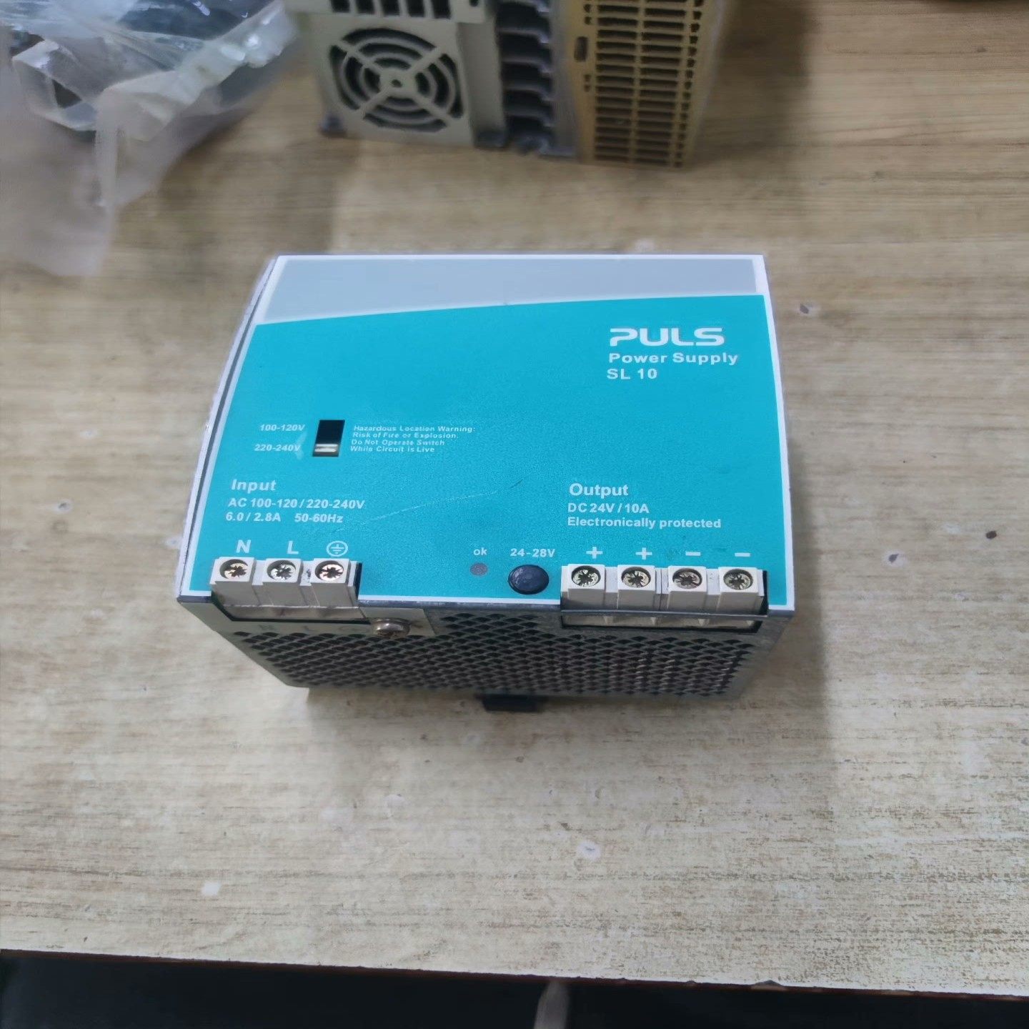 拆机德国 PULS SL10100 德国普尔世电源 24V
