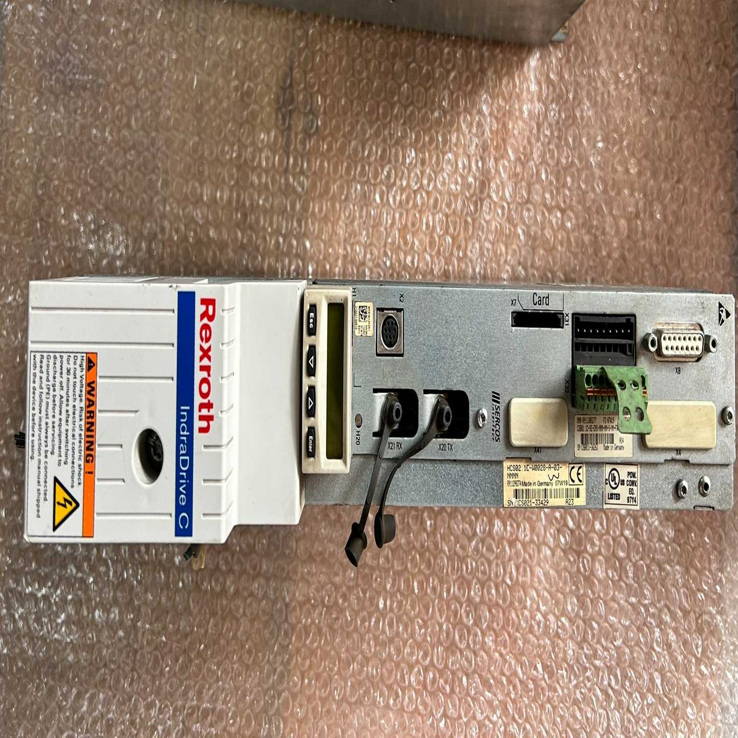 REXROT 力士乐 伺服驱动  HCS02.1E-W002【侨报商行】